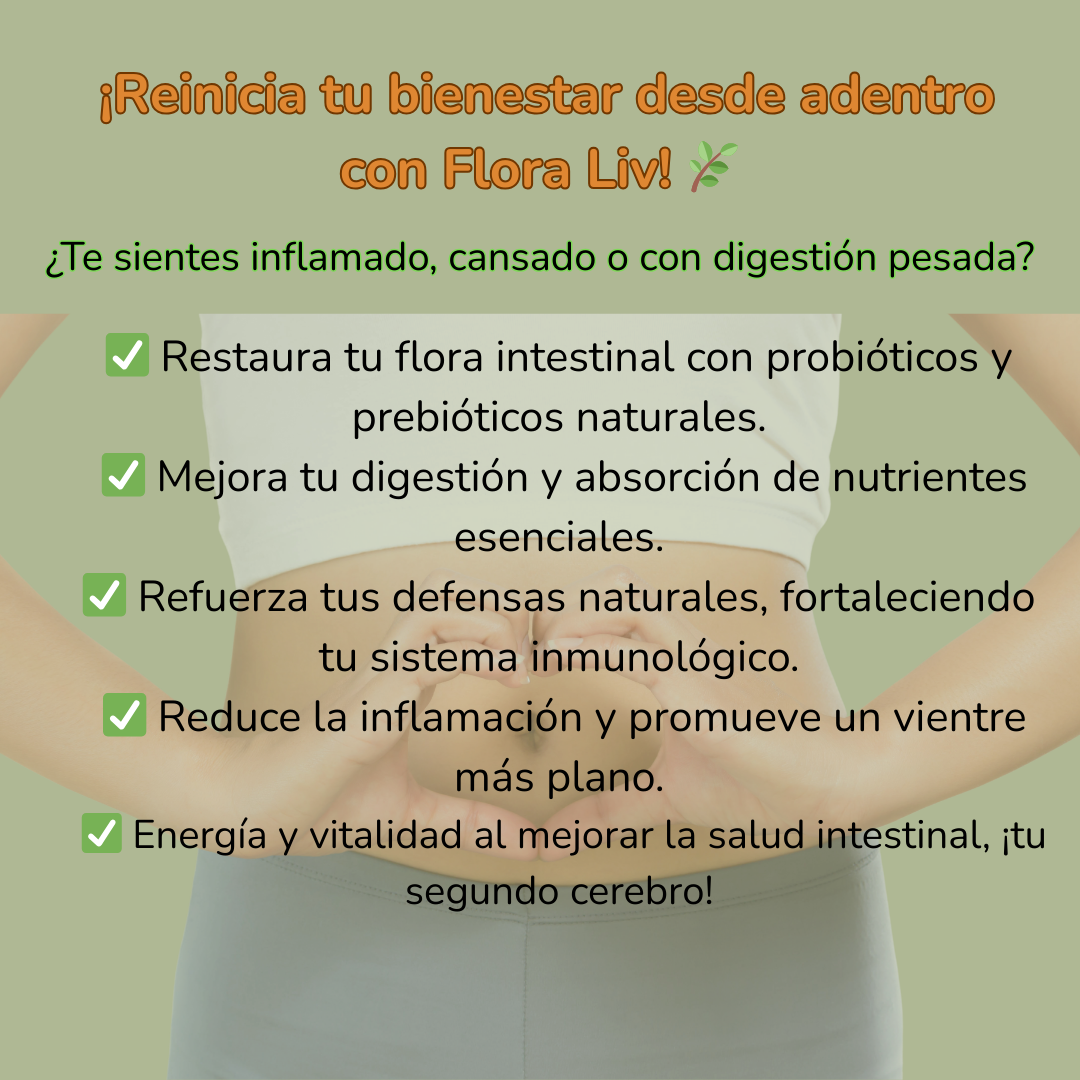 Flora liv De Fuxion Cero Gastritis y helicobacter. P