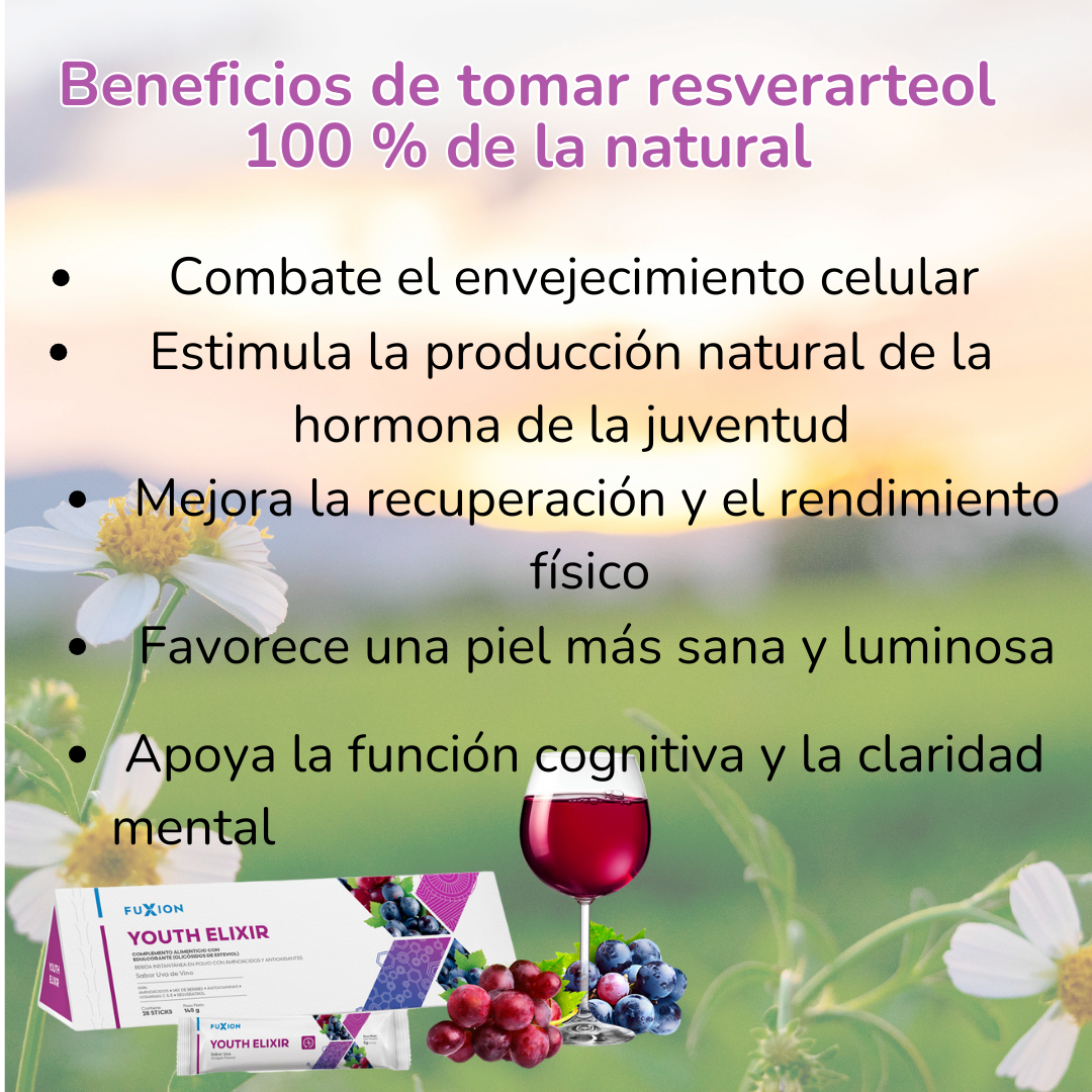 YOUTH ELIXIR de Fuxion – Rejuvenece tu energía, piel y mente
